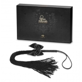 Чёрная плётка Lilly Whip Bijoux - Bijoux Indiscrets - купить с доставкой в Шахтах