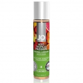 Смазка с ароматом тропических фруктов JO Flavored Tropical Passion - 30 мл. - System JO - купить с доставкой в Шахтах