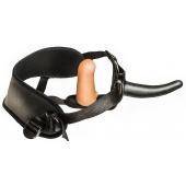 Женский страпон с вагинальной пробкой Woman Strap - 12 см. - LOVETOY (А-Полимер) - купить с доставкой в Шахтах