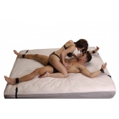 Бондаж для фиксации на кровати Frisky Bedroom Restraint Kit - XR Brands - купить с доставкой в Шахтах