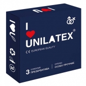 Ультрапрочные презервативы Unilatex Extra Strong - 3 шт. - Unilatex - купить с доставкой в Шахтах