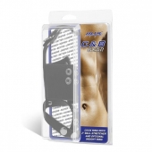 Кольцо на член и мошонку Cock Ring With 2  Ball Stretcher And Optional Weight Ring - BlueLine - в Шахтах купить с доставкой