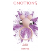 Розовое эрекционное виброколечко Emotions Minnie Light pink - Lola Games - в Шахтах купить с доставкой