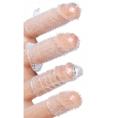 Набор из 4 насадок на член Pleasured Penis Enhancement Sleeve 4 Pack - XR Brands - в Шахтах купить с доставкой