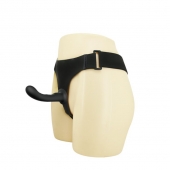 Страпон с изогнутой головкой Ultra Harness Curvy Dildo - 15,8 см. - Baile - купить с доставкой в Шахтах