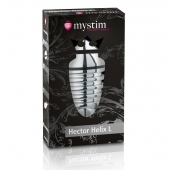Анальный плаг для электростимуляции Hector Helix Buttplug L - 11,5 см. - MyStim - купить с доставкой в Шахтах
