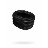 Чёрное эрекционное виброкольцо Stretch - Bathmate - в Шахтах купить с доставкой