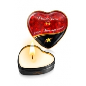 Массажная свеча с ароматом ванили Bougie Massage Candle - 35 мл. - Plaisir Secret - купить с доставкой в Шахтах