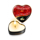 Массажная свеча с ароматом экзотических фруктов Bougie Massage Candle - 35 мл. - Plaisir Secret - купить с доставкой в Шахтах