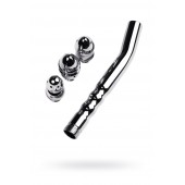 Металлический анальный душ с тремя насадками - ToyFa - купить с доставкой в Шахтах