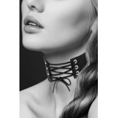 Оригинальный ошейник-чокер со шнуровкой - Bijoux Pour Toi - купить с доставкой в Шахтах