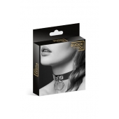 Узенький ошейник из полиуретана с кольцом - Bijoux Pour Toi - купить с доставкой в Шахтах