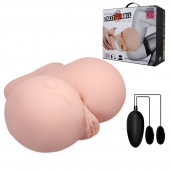Вагина и анус с вибрацией CrazyBull Vagina and Ass - Baile - в Шахтах купить с доставкой