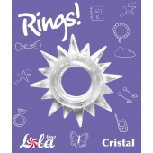 Прозрачное эрекционное кольцо Rings Cristal - Lola Games - в Шахтах купить с доставкой