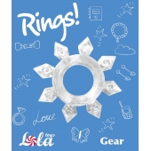 Прозрачное эрекционное кольцо Rings Gear - Lola Games - в Шахтах купить с доставкой