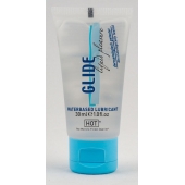 Интимная смазка на водной основе Glide - 30 мл. - HOT - купить с доставкой в Шахтах