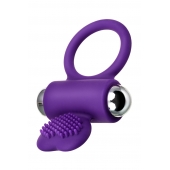 Фиолетовое виброкольцо с ресничками JOS PERY - JOS - в Шахтах купить с доставкой