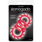 Набор из 3 красных эрекционных колец Renegade Gears - NS Novelties - в Шахтах купить с доставкой