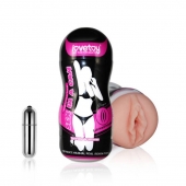 Мастурбатор-вагина Sex In A Can Vibra Vagina Tunnel - Lovetoy - в Шахтах купить с доставкой