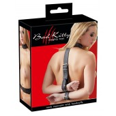 Фиксация на шею и запястья Bad Kitty Neck and Hand Restraints - Orion - купить с доставкой в Шахтах