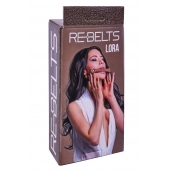 Кляп-трензель Lora с металлическими кольцами - Rebelts - купить с доставкой в Шахтах