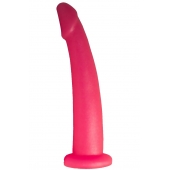 Розовый стимулятор простаты из геля - 18 см. - LOVETOY (А-Полимер) - в Шахтах купить с доставкой