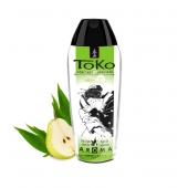 Интимный гель TOKO Pear   Exotic Green Tea с ароматом груши и зеленого чая - 165 мл. - Shunga - купить с доставкой в Шахтах