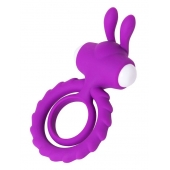 Фиолетовое эрекционное кольцо на пенис JOS  GOOD BUNNY - JOS - в Шахтах купить с доставкой