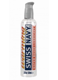 Разогревающий лубрикант на водной основе Swiss Navy Warming Lube - 59 мл. - Swiss navy - купить с доставкой в Шахтах