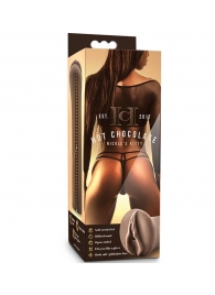 Коричневый мастубратор-вагина Nicole s Kitty - Blush Novelties - в Шахтах купить с доставкой