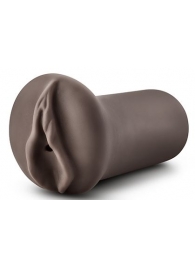 Коричневый мастубратор-вагина Nicole s Kitty - Blush Novelties - в Шахтах купить с доставкой