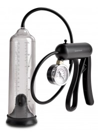 Вакуумная мужская помпа с датчиком давления Pro-Gauge Power Pump - Pipedream - в Шахтах купить с доставкой