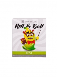 Стимулирующий презерватив-насадка Roll   Ball Apple - Sitabella - купить с доставкой в Шахтах