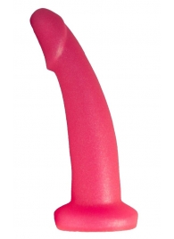 Розовый плаг-массажёр для простаты - 13,5 см. - LOVETOY (А-Полимер) - в Шахтах купить с доставкой