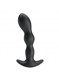 Черный анальный стимулятор простаты с вибрацией Special Anal Massager - 14,5 см. - Baile - в Шахтах купить с доставкой