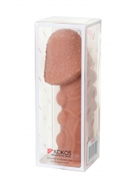Насадка на фаллос с пузыриками, венками и ребристостью KOKOS Extreme Sleeve 09 - 12,7 см. - KOKOS - в Шахтах купить с доставкой