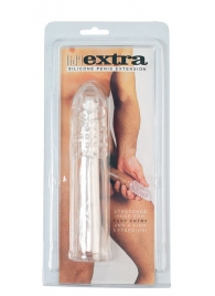 Насадка-удлинитель из прозрачного силикона LIDL EXTRA SILICONE PENIS EXTENSION - Seven Creations - в Шахтах купить с доставкой