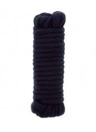 Чёрная веревка для связывания BONDX LOVE ROPE - 5 м. - Dream Toys - купить с доставкой в Шахтах