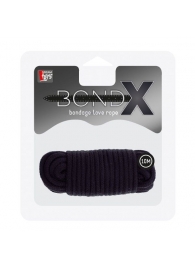 Черная веревка для связывания BONDX LOVE ROPE - 10 м. - Dream Toys - купить с доставкой в Шахтах