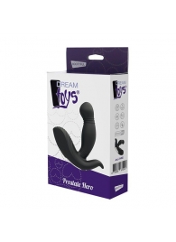Черный вибромассажер простаты PROSTATE HERO - Dream Toys - в Шахтах купить с доставкой