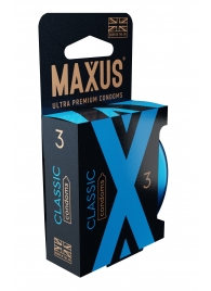 Классические презервативы в железном кейсе MAXUS Classic - 3 шт. - Maxus - купить с доставкой в Шахтах
