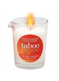 Массажное аромамасло с афродизиаками для женщин RUF Taboo Peche sucre - 60 гр. - RUF - купить с доставкой в Шахтах