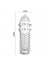 Закрытая прозрачная насадка Crystal sleeve - 14,2 см. - Erowoman-Eroman - в Шахтах купить с доставкой