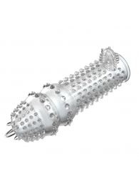 Закрытая прозрачная насадка Crystal sleeve - 14,2 см. - Erowoman-Eroman - в Шахтах купить с доставкой