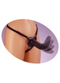 Черный податливый страпон Posable Partner Strap-On - 17,8 см. - Pipedream - купить с доставкой в Шахтах