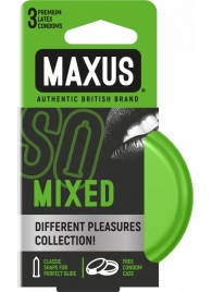 Презервативы в железном кейсе MAXUS Mixed - 3 шт. - Maxus - купить с доставкой в Шахтах