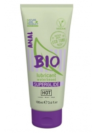 Интимный увлажняющий анальный гель BIO SuperGlide - 100 мл. - HOT - купить с доставкой в Шахтах