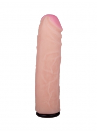 Черный пояс-трусики с насадкой  Гламур Dana  - 15,5 см. - LOVETOY (А-Полимер) - купить с доставкой в Шахтах