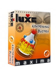 Презерватив LUXE Maxima  Контрольный Выстрел  - 1 шт. - Luxe - купить с доставкой в Шахтах