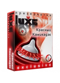 Презерватив LUXE  Exclusive   Красный Камикадзе  - 1 шт. - Luxe - купить с доставкой в Шахтах